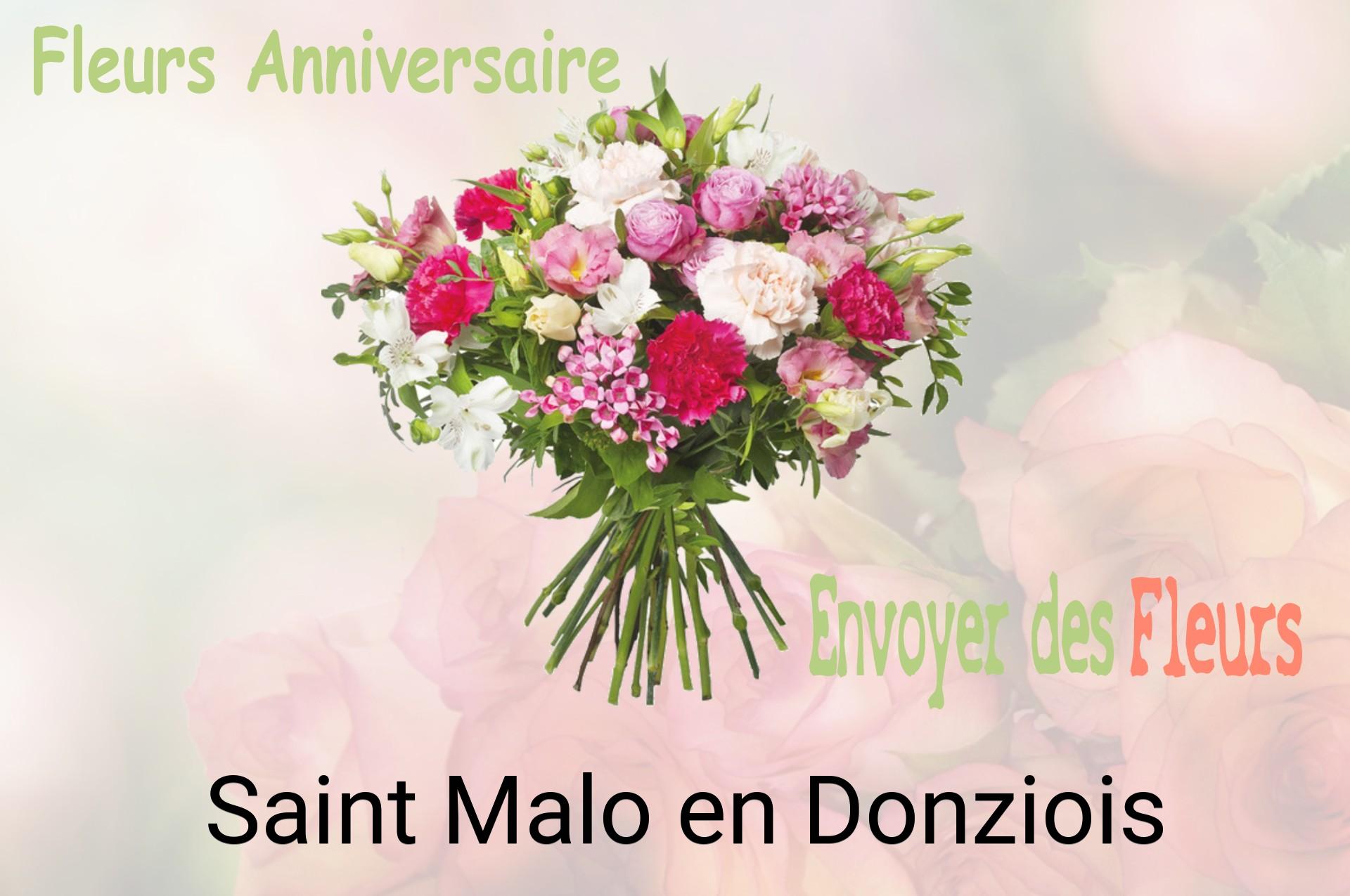 Bouquet de fleurs d’anniversaire livré à Saint-Malo-en-Donziois